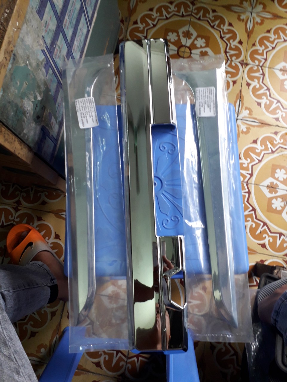 Hõm cốp Triton mạ crom 2019 - 2020