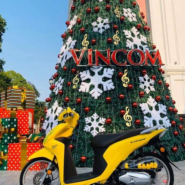 Combo ốp lọc gió xe vision fi+ vịt đội nón bảo hiểm