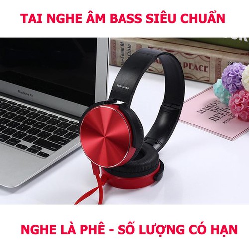 (MẠNH MẼ VÀ CHẤT) Tai nghe chụp (TẶNG QUE CHỌC SIM)
