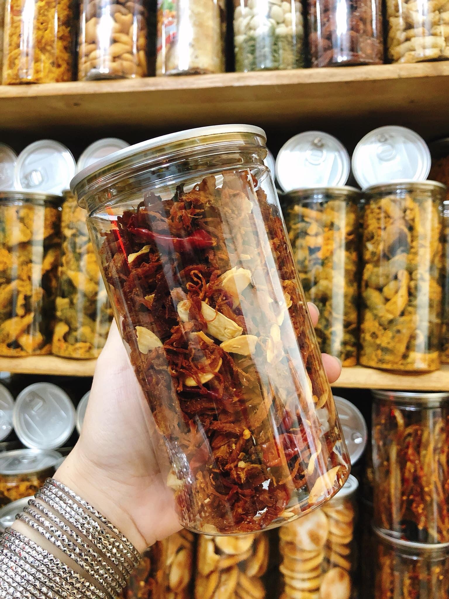 Khô heo cháy tỏi hủ 250gr