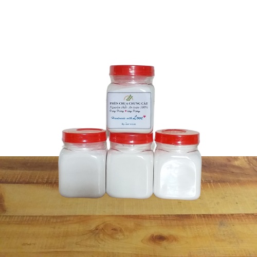 Lọ 150gr Bột phèn chua chưng khô nguyên chất (Phèn phi)