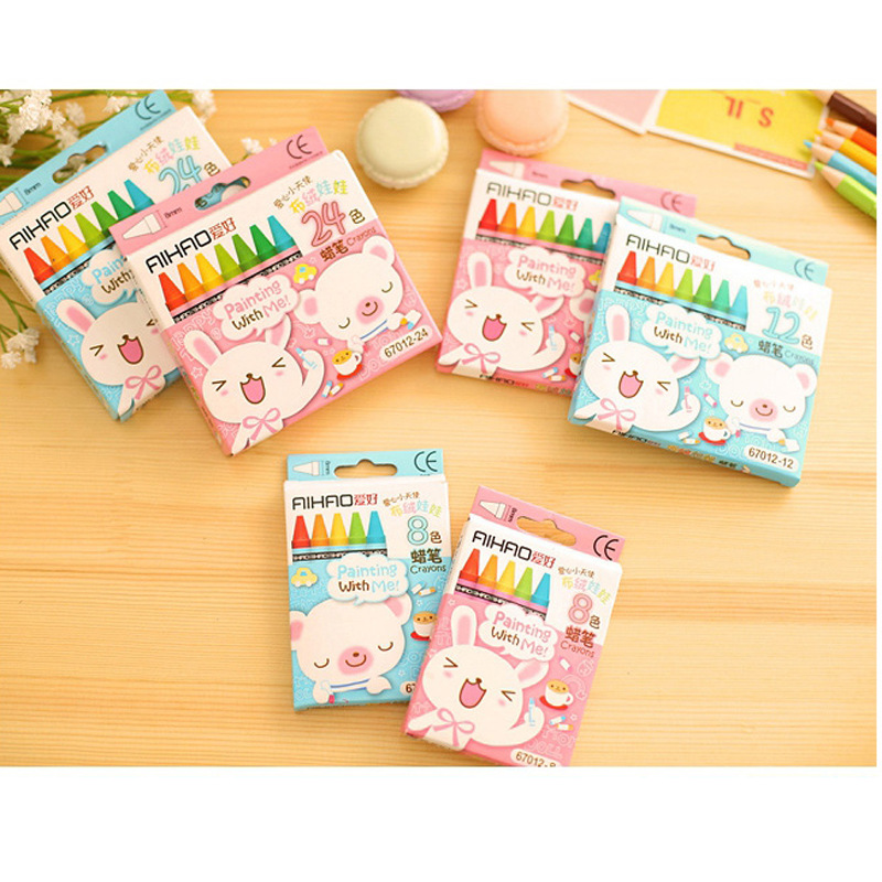 Bộ 8 bút sáp màu AIHAO