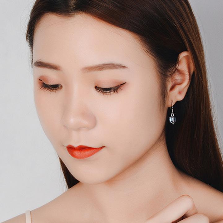 [HCM]Freeship Bông tai pha lê hình học BHBT366
