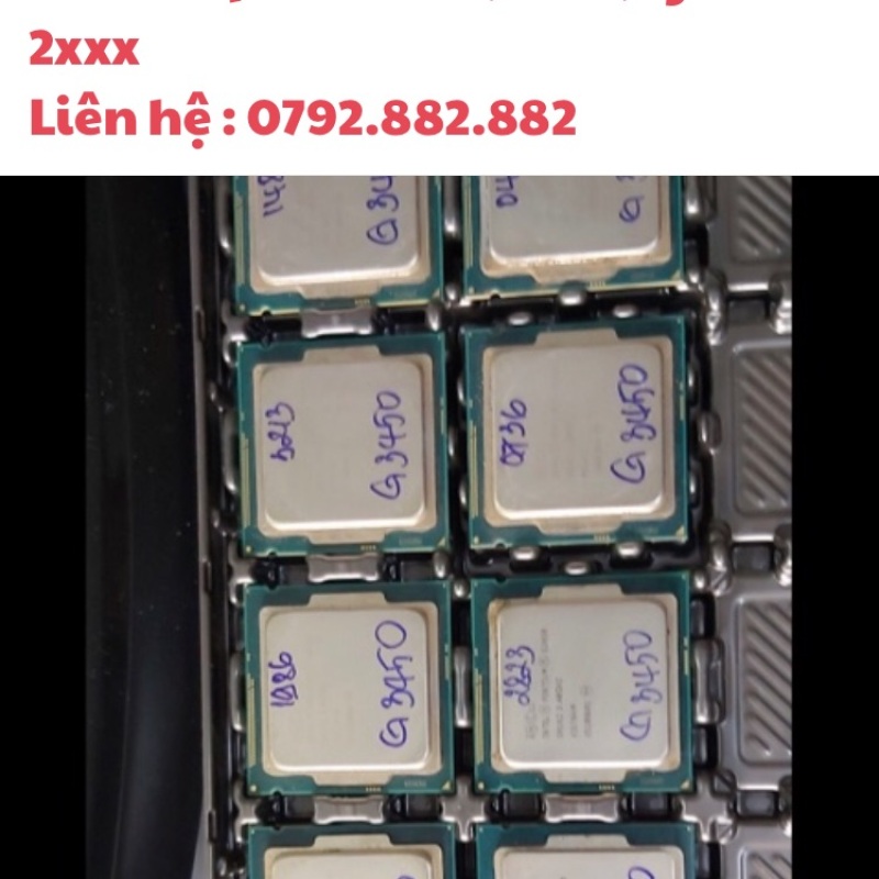 Bảng giá Cpu G3450 Sk 1150 . Giá 270k Phong Vũ