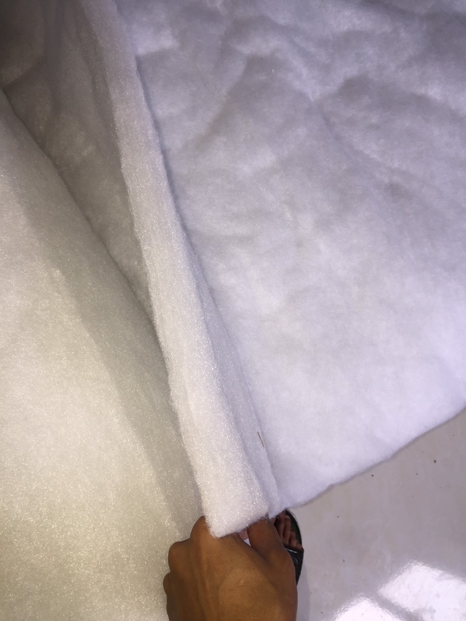 BÔNG TIÊU ÂM - MÚT TIÊU ÂM LOẠI XỊN NHẤT - SỢI THỦY TINH LẮP ĐƯỢC CHO CÁC LOẠI LOA - GIÁ  0,5m x 1,7m