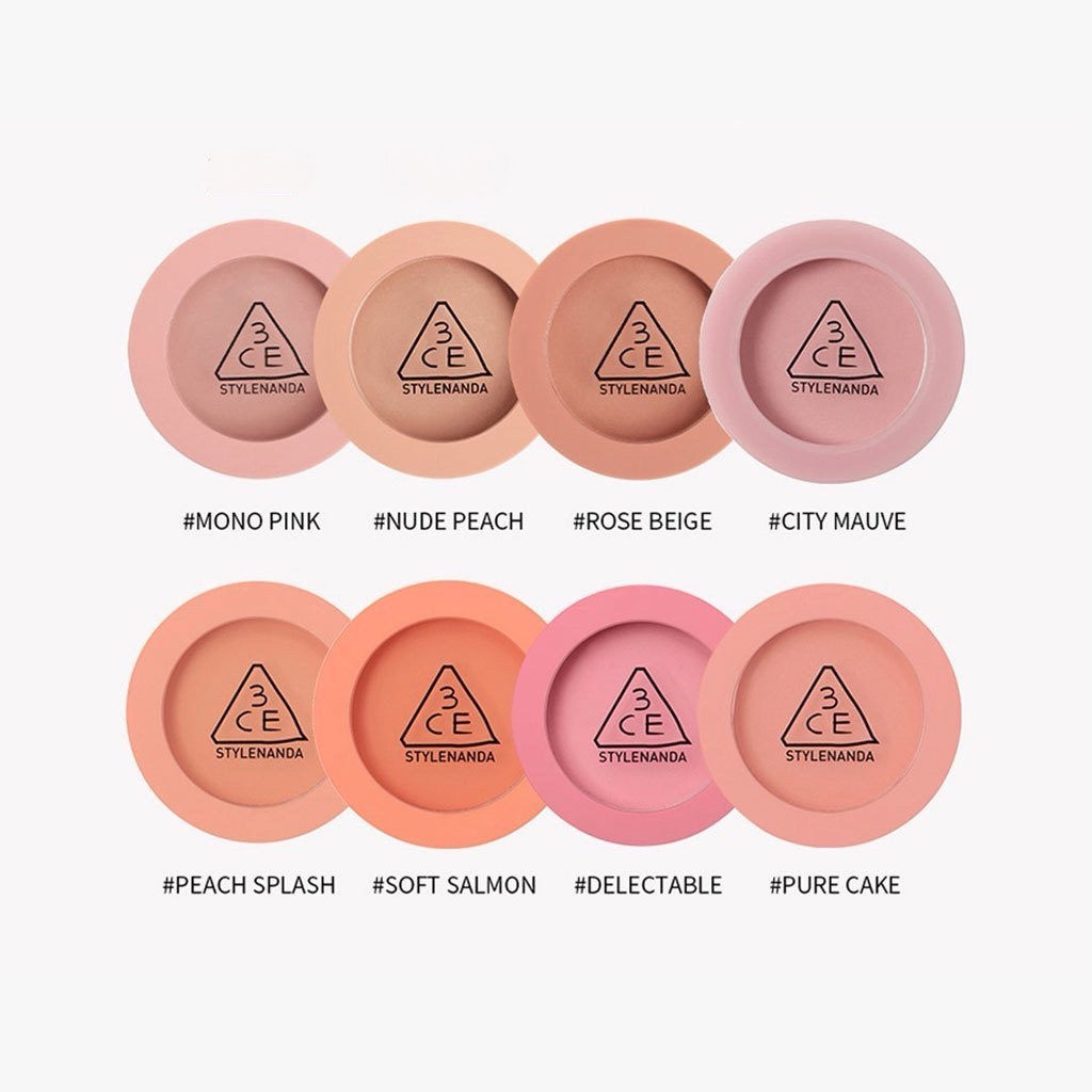 Phấn Má Hồng 3CE Face Blush, Phấn Má Hồng Mềm Mịn Siêu Lì 5.5g