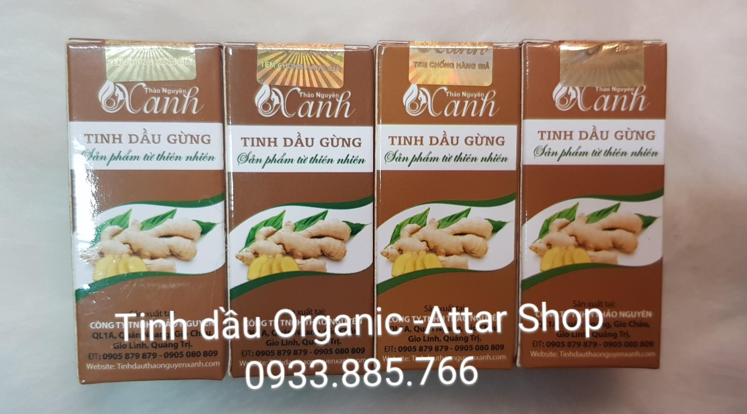 TINH DẦU GỪNG 10ML