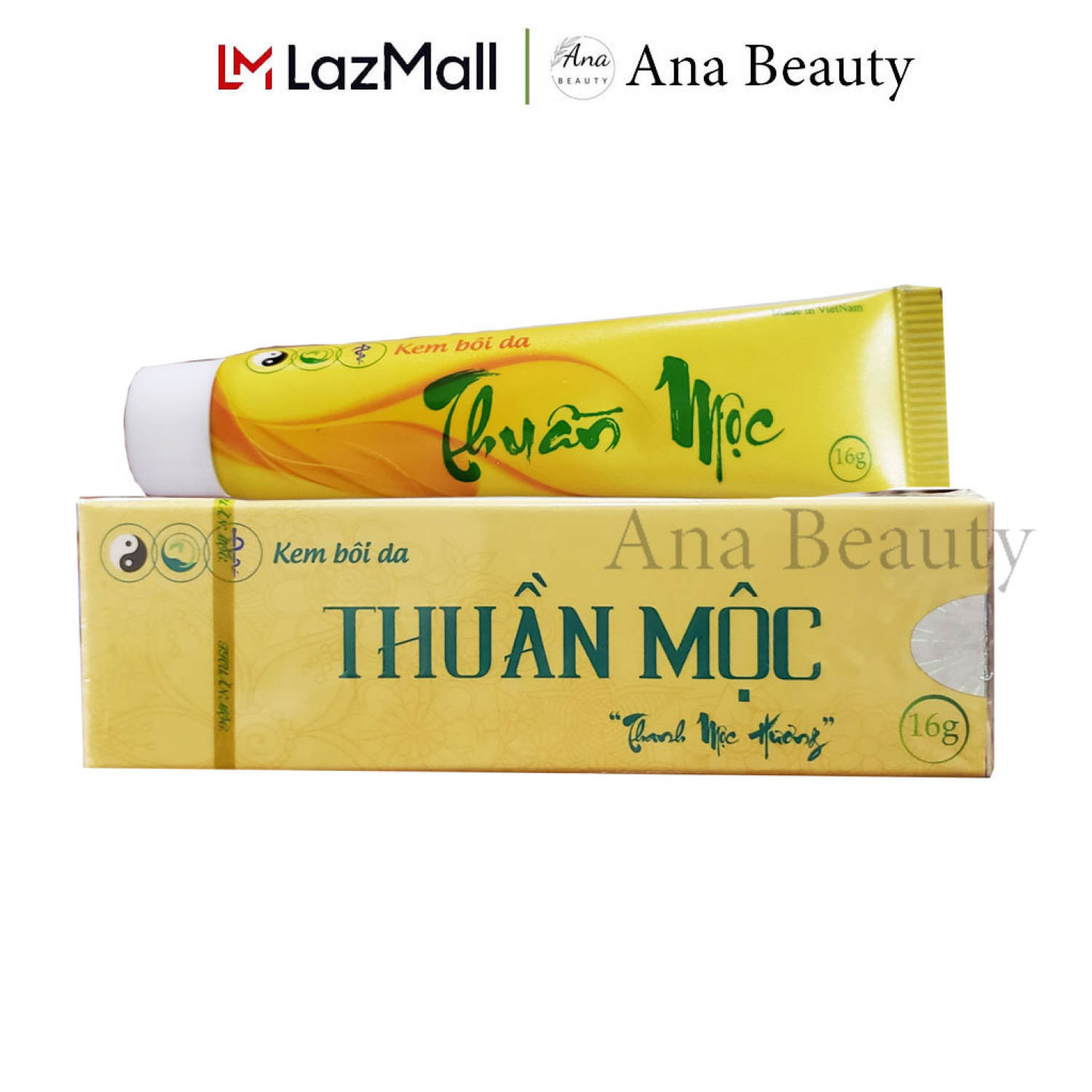 Liệu trình 2 Tuýp Kem bôi da Thuần Mộc của Thanh Mộc Hương giảm bong tróc nấm ngứa vảy nến da