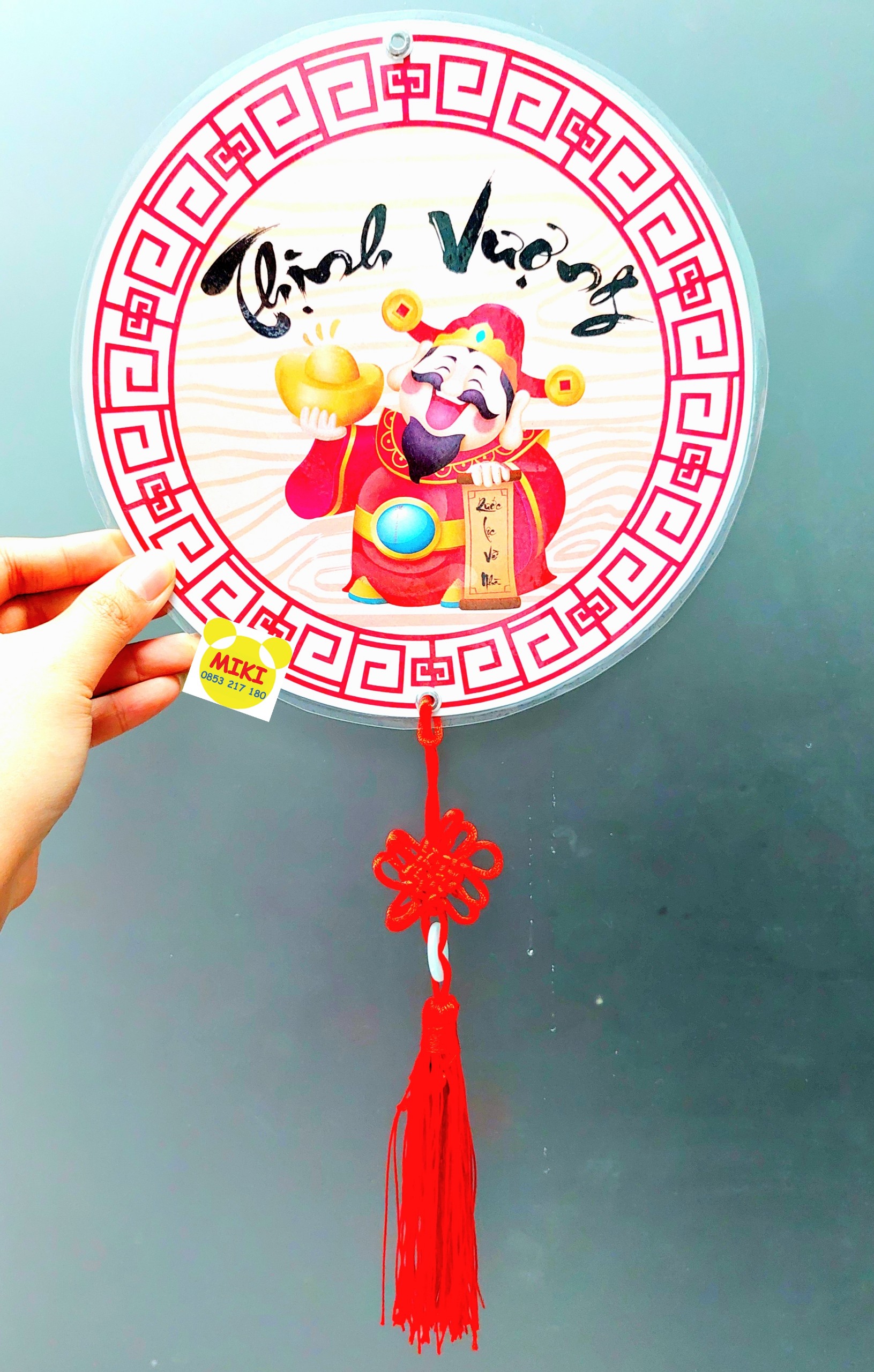 BỘ BẢNG TREO TRANG TRÍ TẾT XUÂN ép plastic (Đồ dùng dạy học Miki)