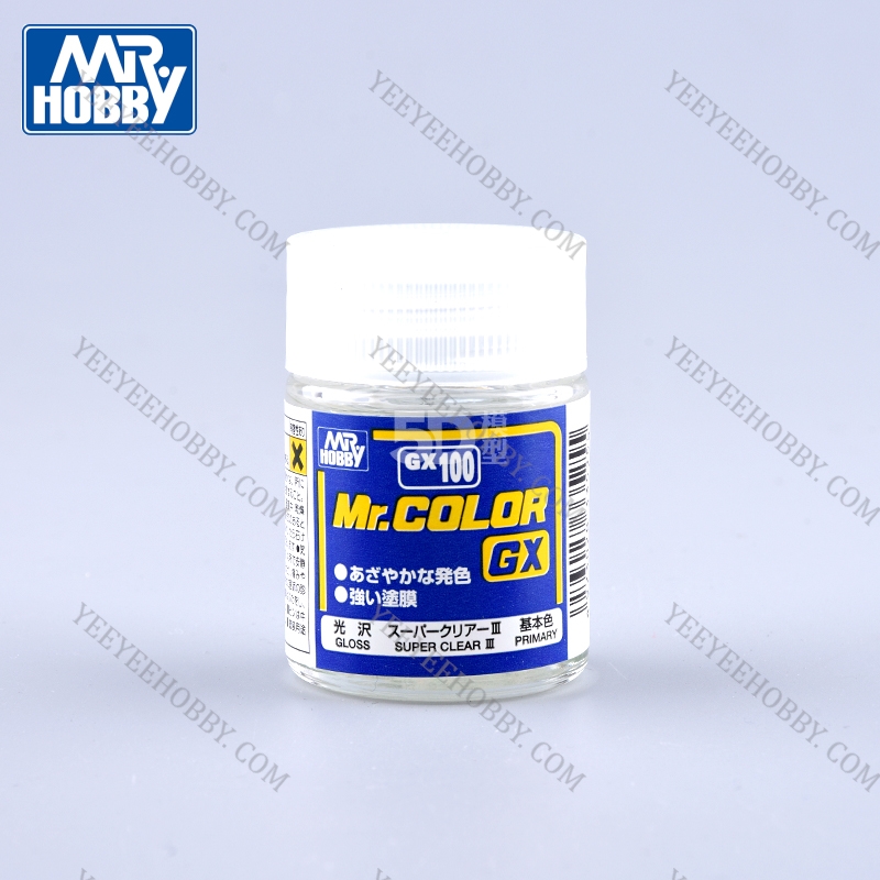 Sơn mô hình/sơn phủ/sơn bảo vệ mr hobby - mr color gx super clear / super smooth clear