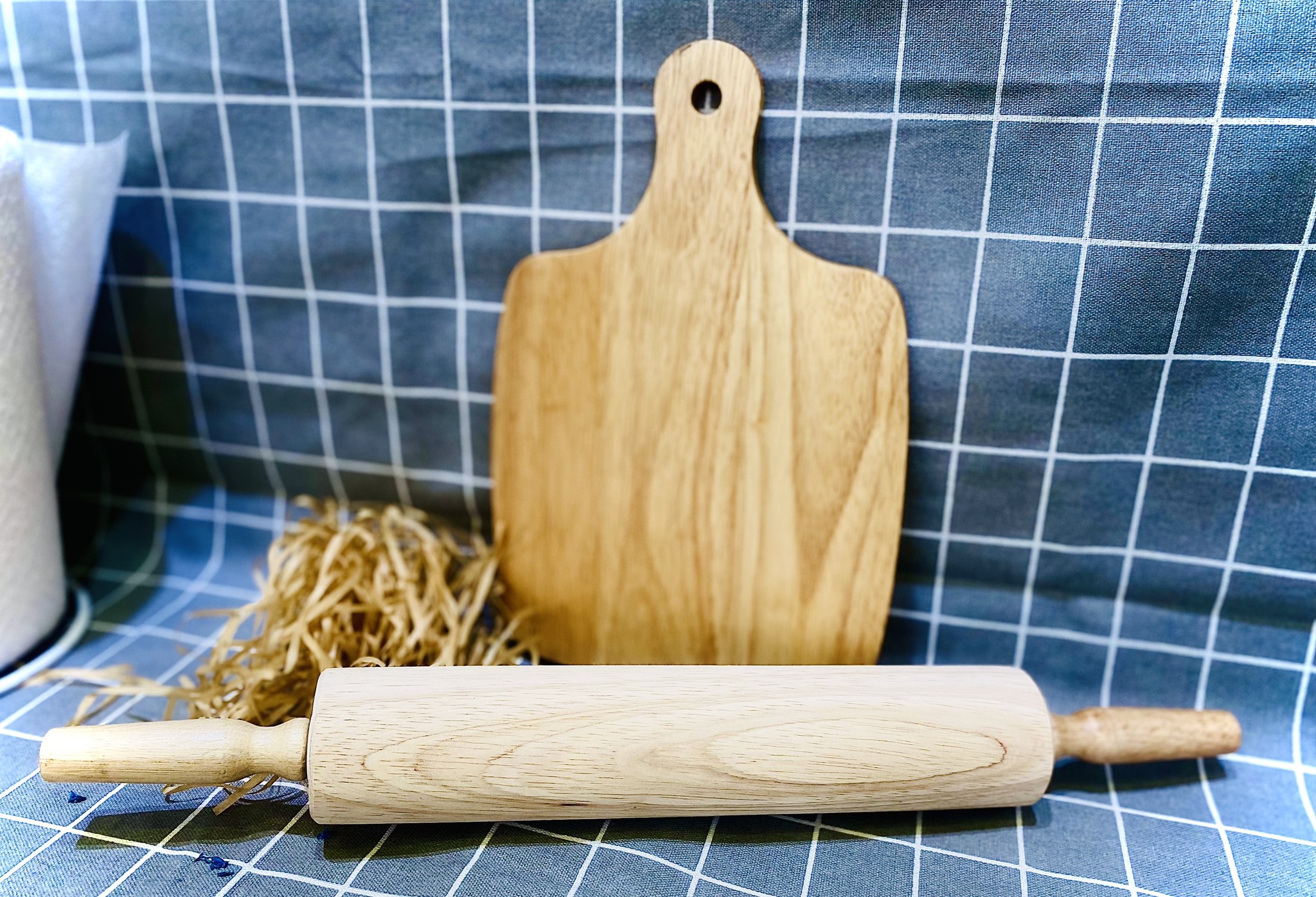 Cây lăn bột gỗ có trục xoay MYCOOK