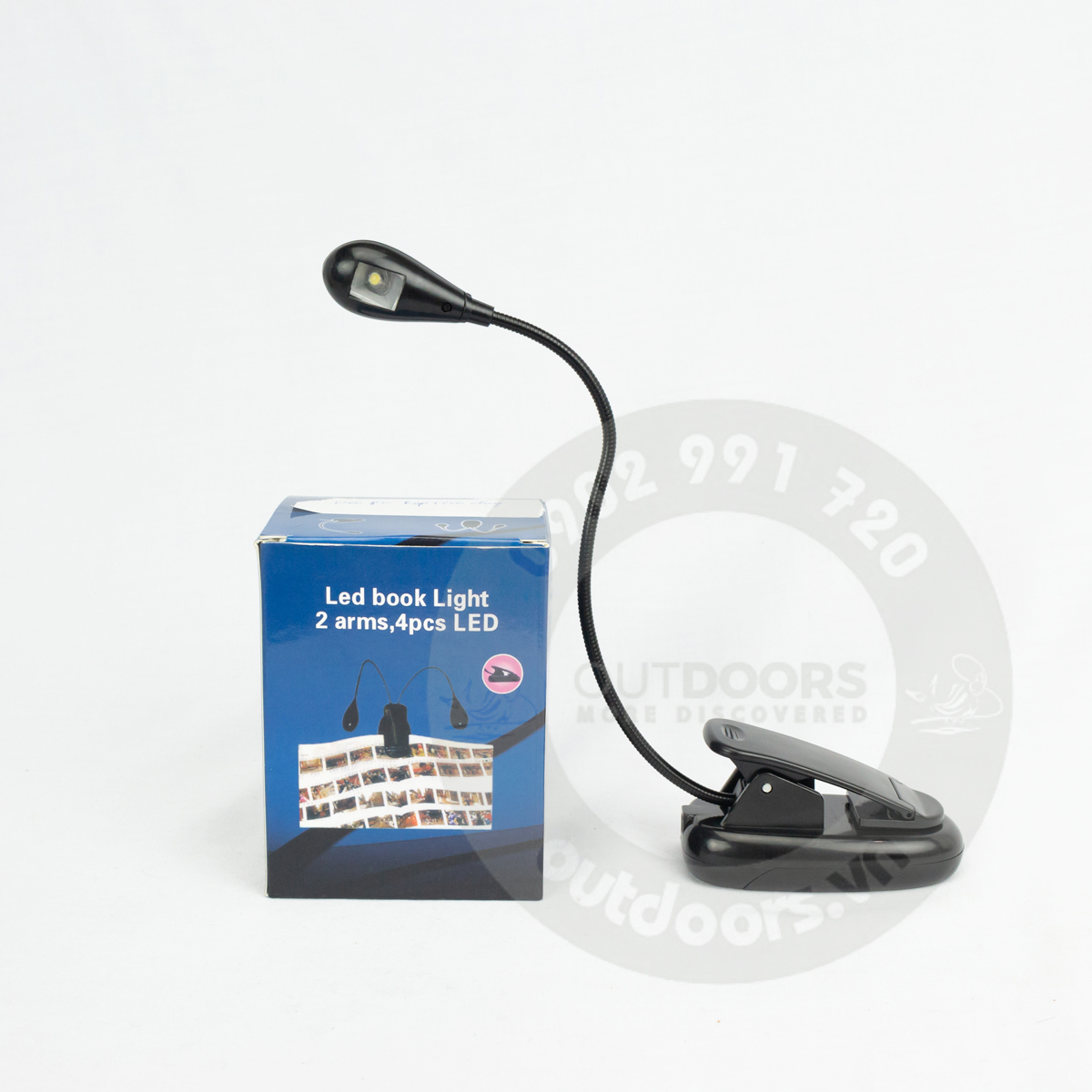[HCM]Đèn pin kẹp tiện dụng Led Clamp & Soft