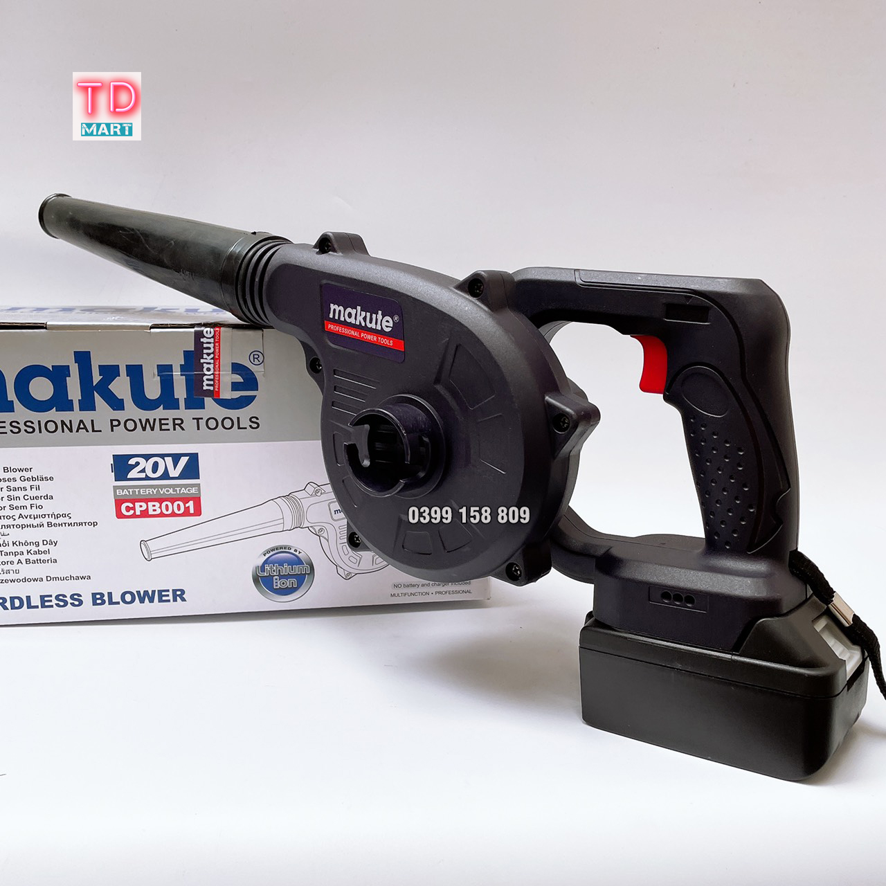 Thân Máy Thổi Bụi Dùng Pin Makute CPB001 - Bảo Hành 6 Tháng