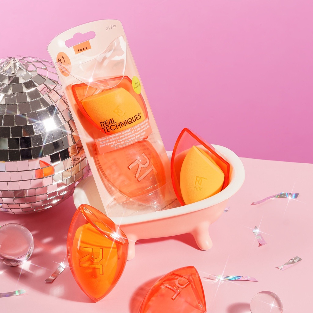 Mút Tán Kem Nền Real Techniques Miracle Complexion Sponge Real Techniques - Mẫu mới