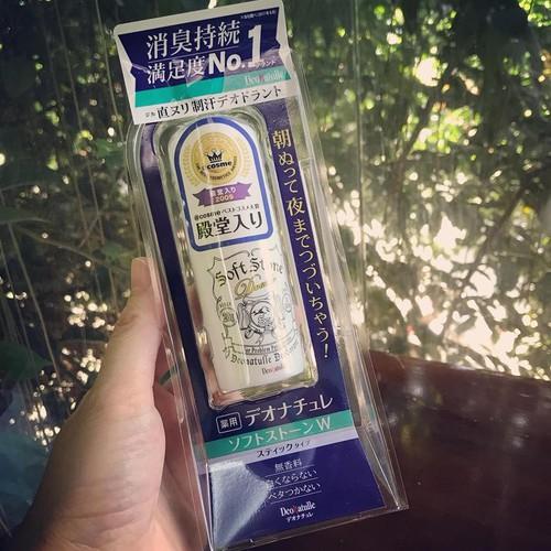 Sáp lăn khử mùi đá khoáng Soft Stone Nhật Bản 20g