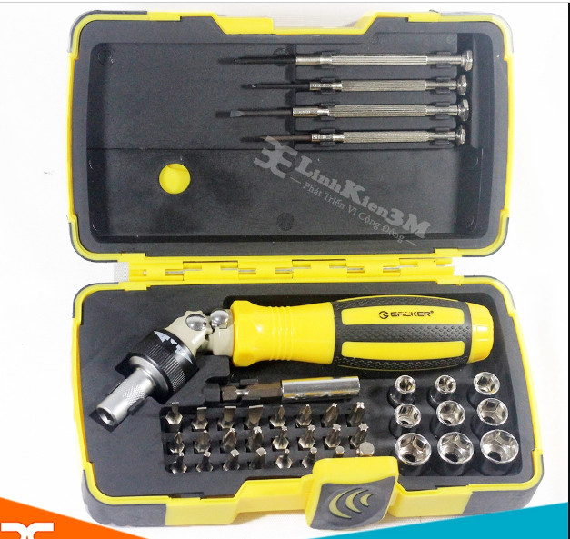 Bộ tô vít EACKER 65 chi tiết,bộ tô vít đa năng,hộp tua vít,bộ tuốc nơ vít sửa đồng hồ,bộ to vít,bộ lục lăng, bộ lục giác,bộ lục năng EACKER
