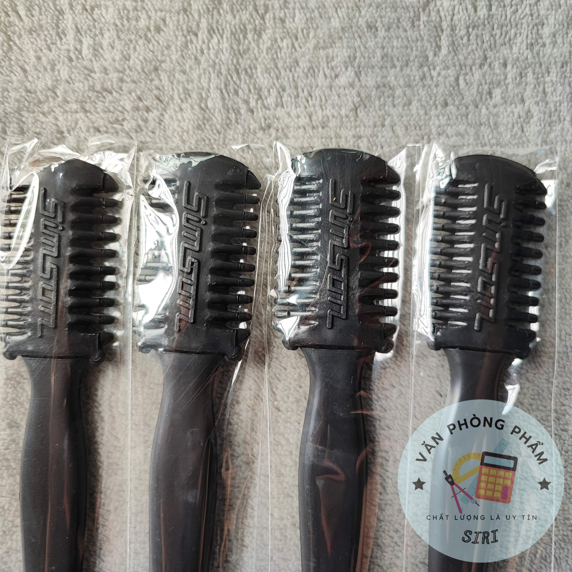 [Tặng Kèm Lưỡi Dao Lam] Lược Dao Cạo Tỉa Mỏng Tóc 2 Mặt Lược Dao Rọc Tóc Loại Nhỏ