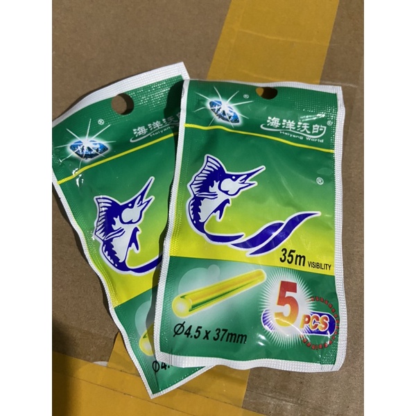 PHAO ĐÈN BẺ DÙNG CHO CÂU ĐÊM 5 bóng/1 túi