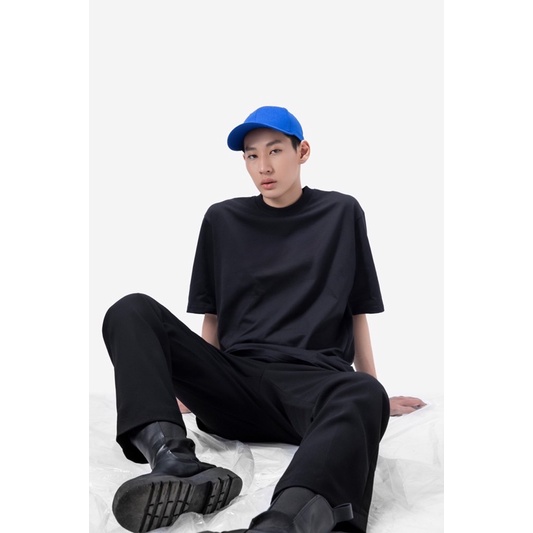BASIC - ÁO THUN ĐEN TRƠN UNISEX PHENOMENAL