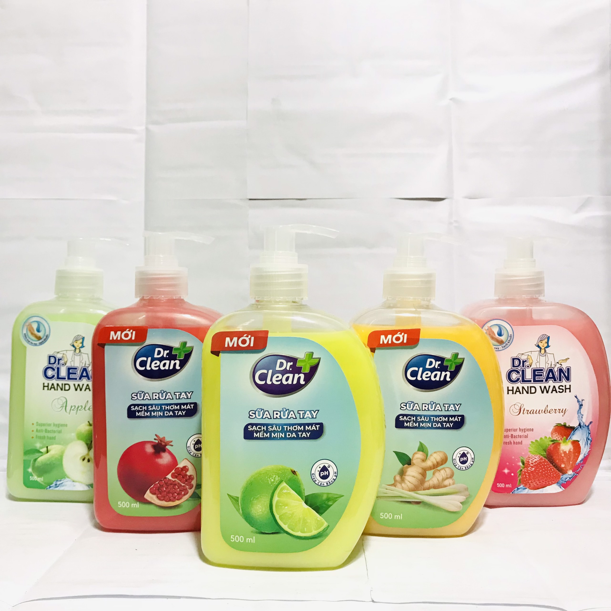 Nước rửa tay Dr.Clean 500ml