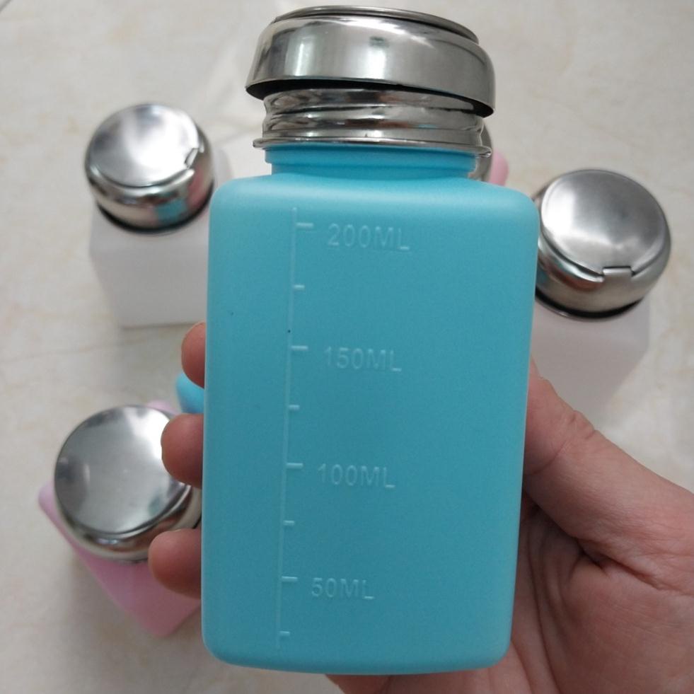 Lọ Đựng Dung Dịch, Hóa Chất nắp inox cao cấp