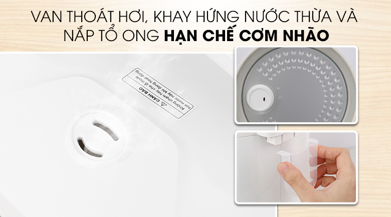 Nồi cơm điện Sharp 2.2 lít KS-223TJV-CH