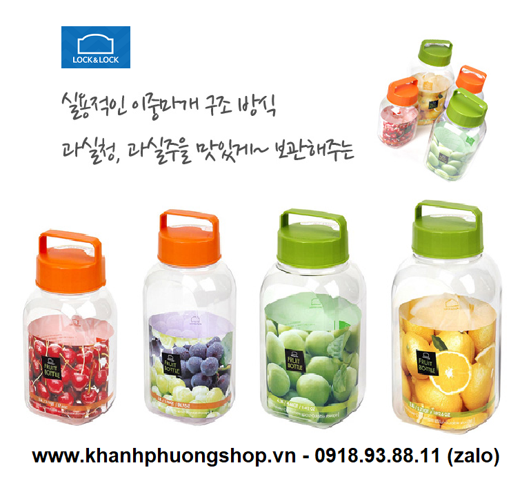 [HCM]bình ngâm trái cây - bình ngâm trái cây