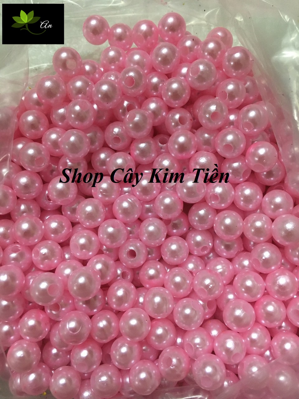 Hạt cườm 8mm nguyên liệu làm đồ handmade 100gr (Được trộn màu)