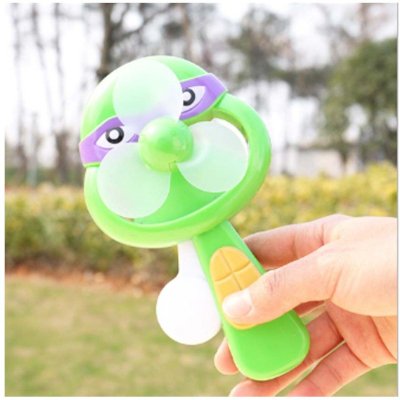 Quạt nhựa bóp tay siêu cute