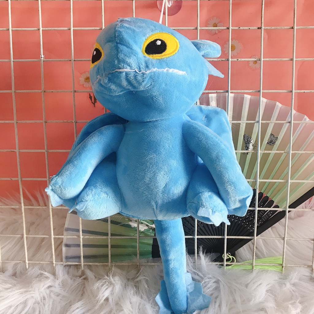 Gấᴜ bông rồng răng sún đáng iu ảnh thật shop chụp 30cm vải nhung xịn - ảnh thật shop chụp