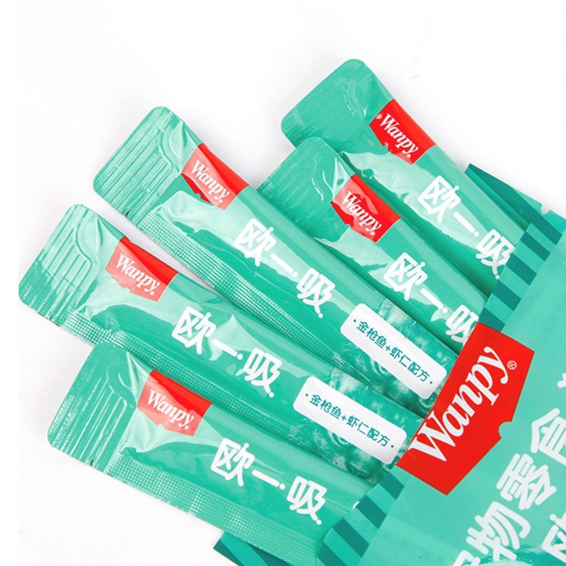 SÚP THƯỞNG WANPY CHO MÈO GÓI 14G*5