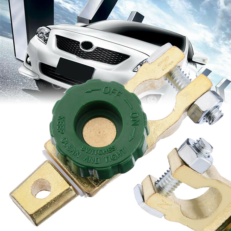 Thời trang Car- Battery Isolator Terminal Quick Cut-off Disconnect Master Shut Kill Switch