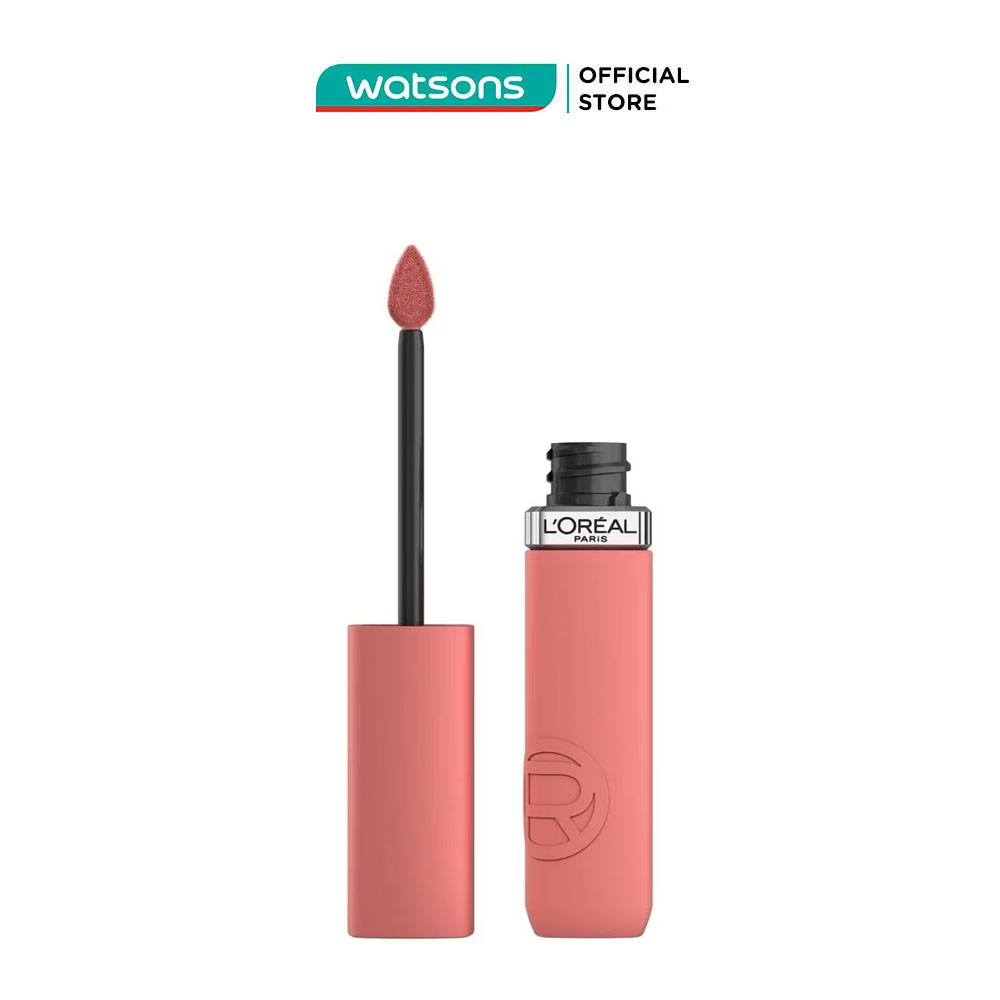 Son Kem L'oreal Paris Infallible Matte Resistance 5ml.#210 Tropical Vacay Cam Hồng Đào