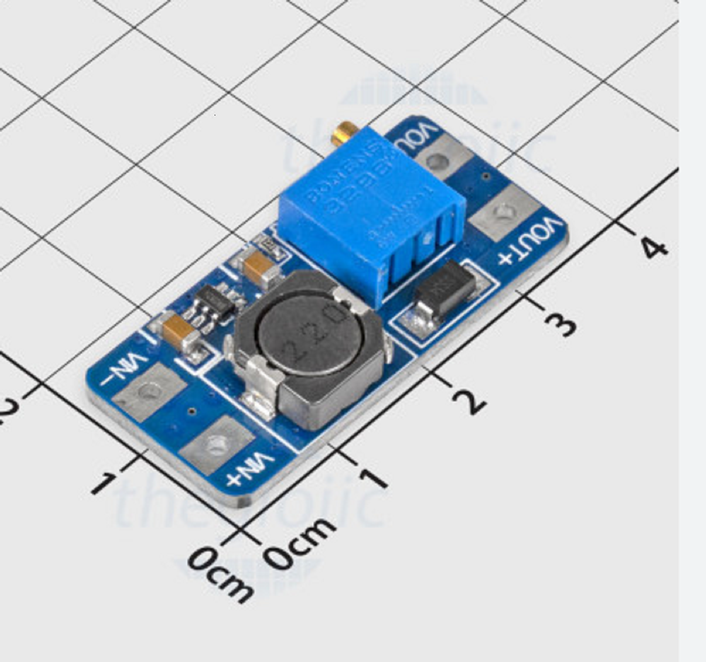 Mạch tăng áp Mini MT3608 DC-DC 2A - 1688s.vn