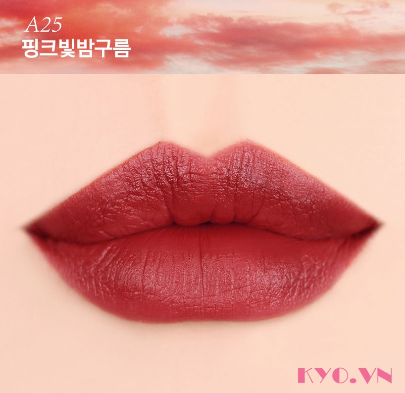 [HCM]Son Black Rouge A25 Đỏ đất ánh hồng ( CHÍNH HÃNG )