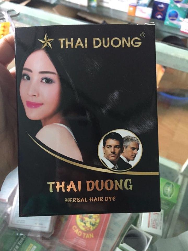 Dầu gội đen tóc thái dương