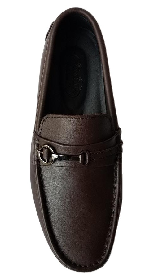 Giày Mọi Đế Âm Nam BIGBEN Da Bò Thật Cao Cấp GM95