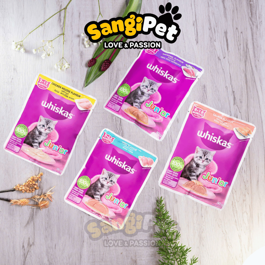 Combo 14 Gói Pate WHISKAS 80g Cho Mèo, Thức Ăn Mèo Cao Cấp, Tiết Kiệm
