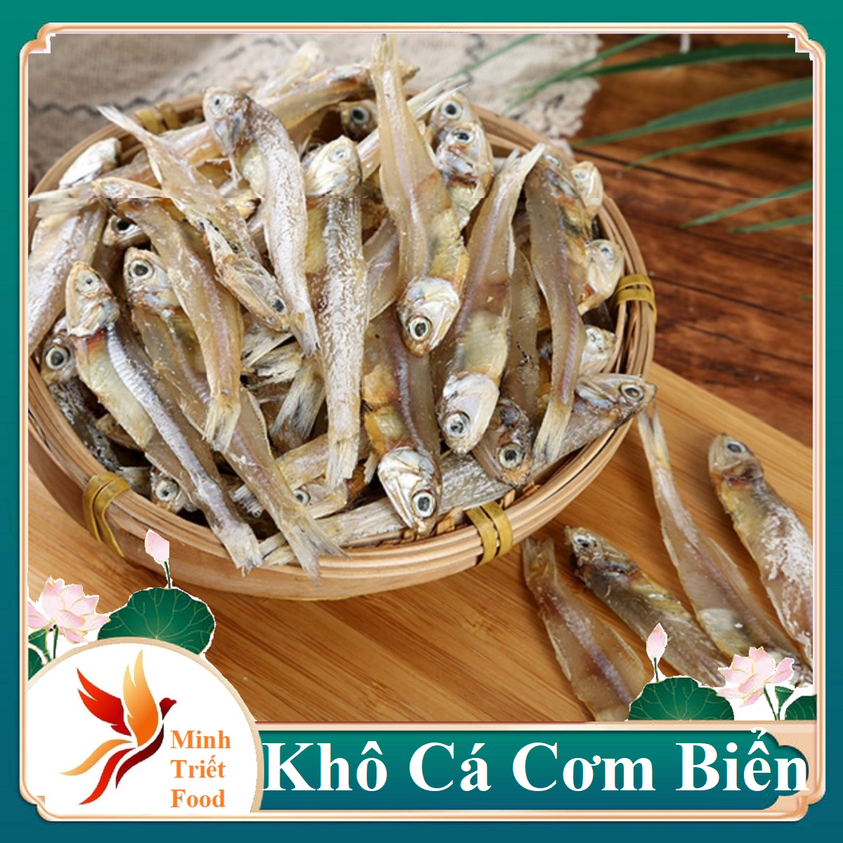 KHÔ CÁ CƠM 1KG MINH TRIẾT ĐẶC SẢN -cá cơm khô chiên giòn giúp cả nhà đánh bay những ngày chán ăn