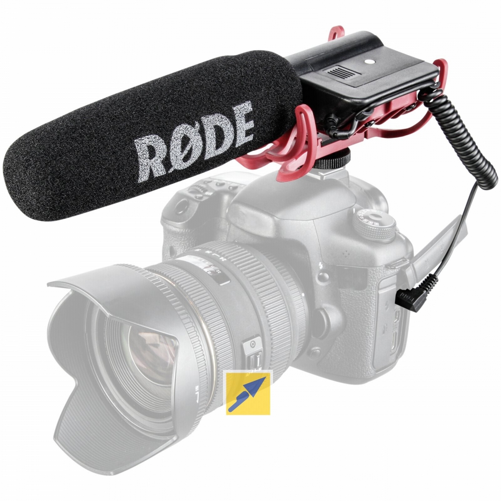 RODE VideoMic Rycote - Micro Cho Máy Anh Và Máy Quay, Shotgun Microphone