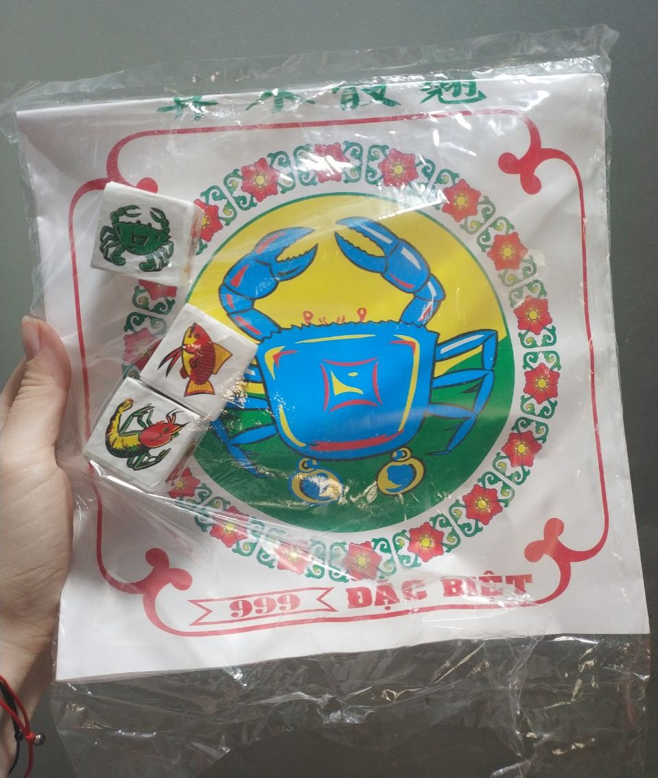 Lắc bầu cua bằng giấy - [FREESHIP MAX] - Boardgame Tina