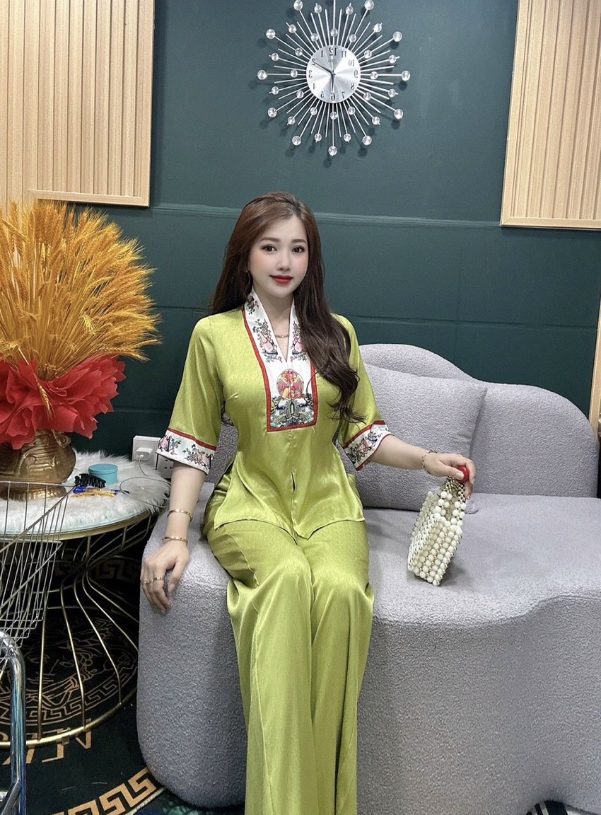 Sét bộ lam đi chùa siêu hót TH