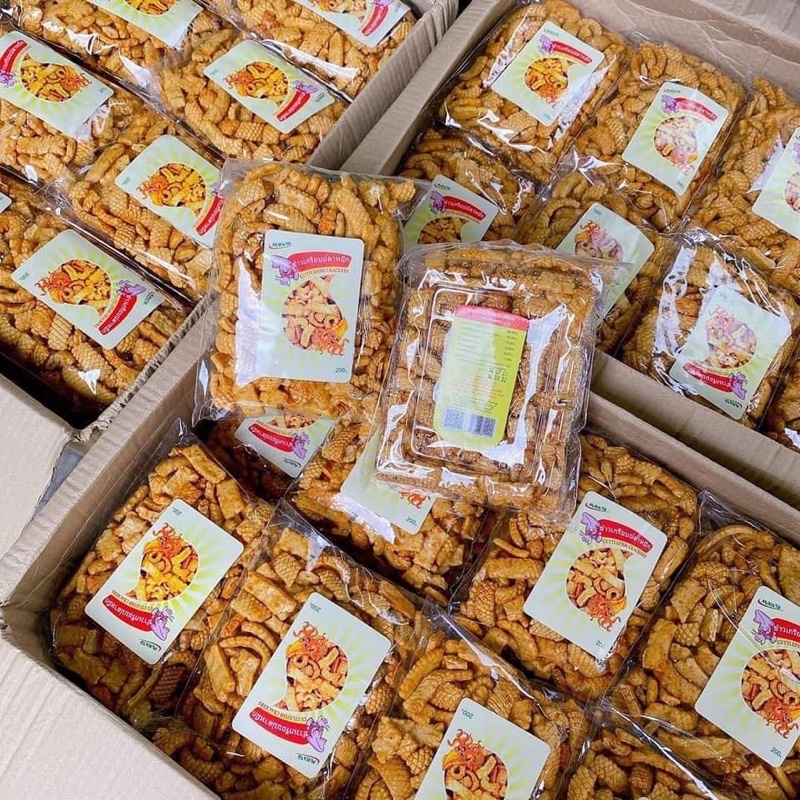 Túi 200g- Snack mực thái lan