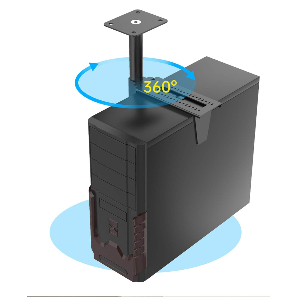 Giá đỡ thùng máy CPU dưới bàn Computer Case Holder Installed Under The Table