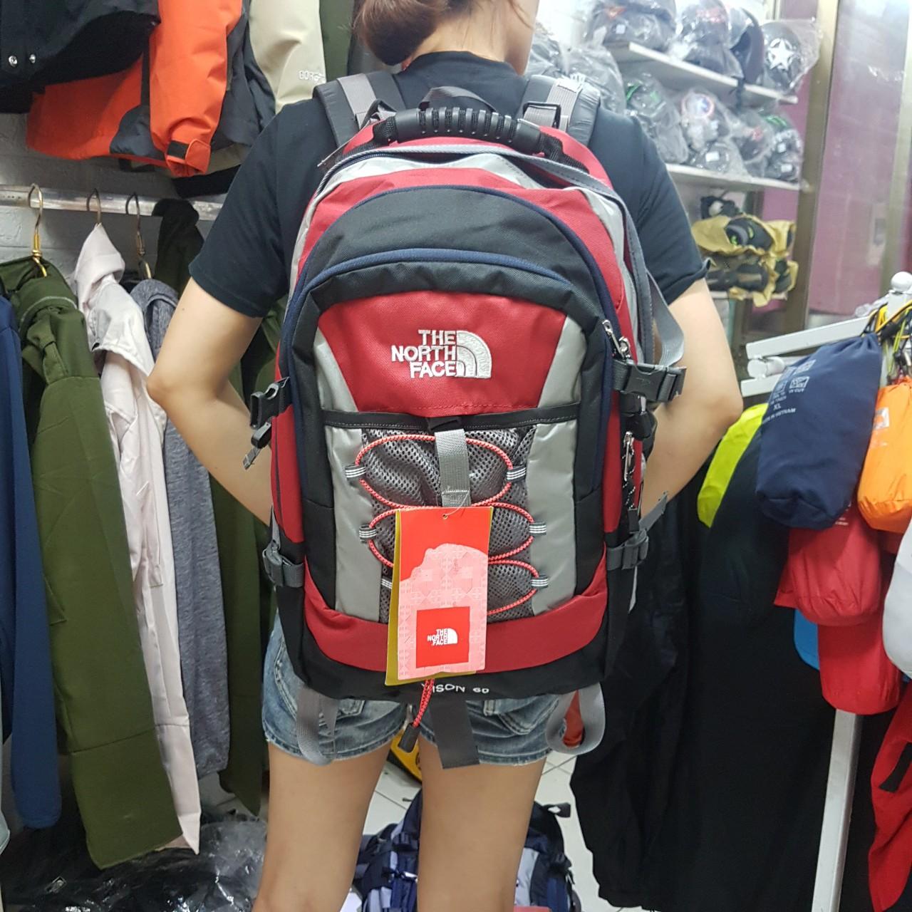 Balo Phượt Du Lịch Thời Trang Cao Cấp Màu Đỏ