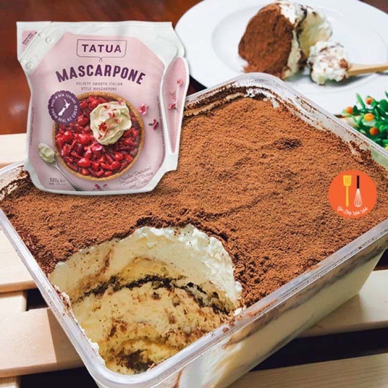 Phô mai Mascarpone cheese - Tatua - Túi 500gr