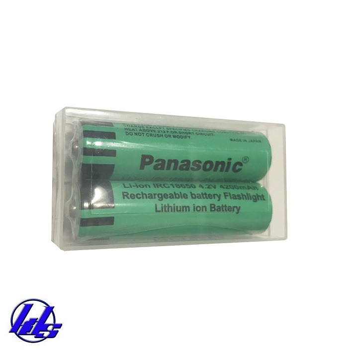 Combo 2 viên pin sạc 18650 (IRC18650) Panasonic 4200mAh