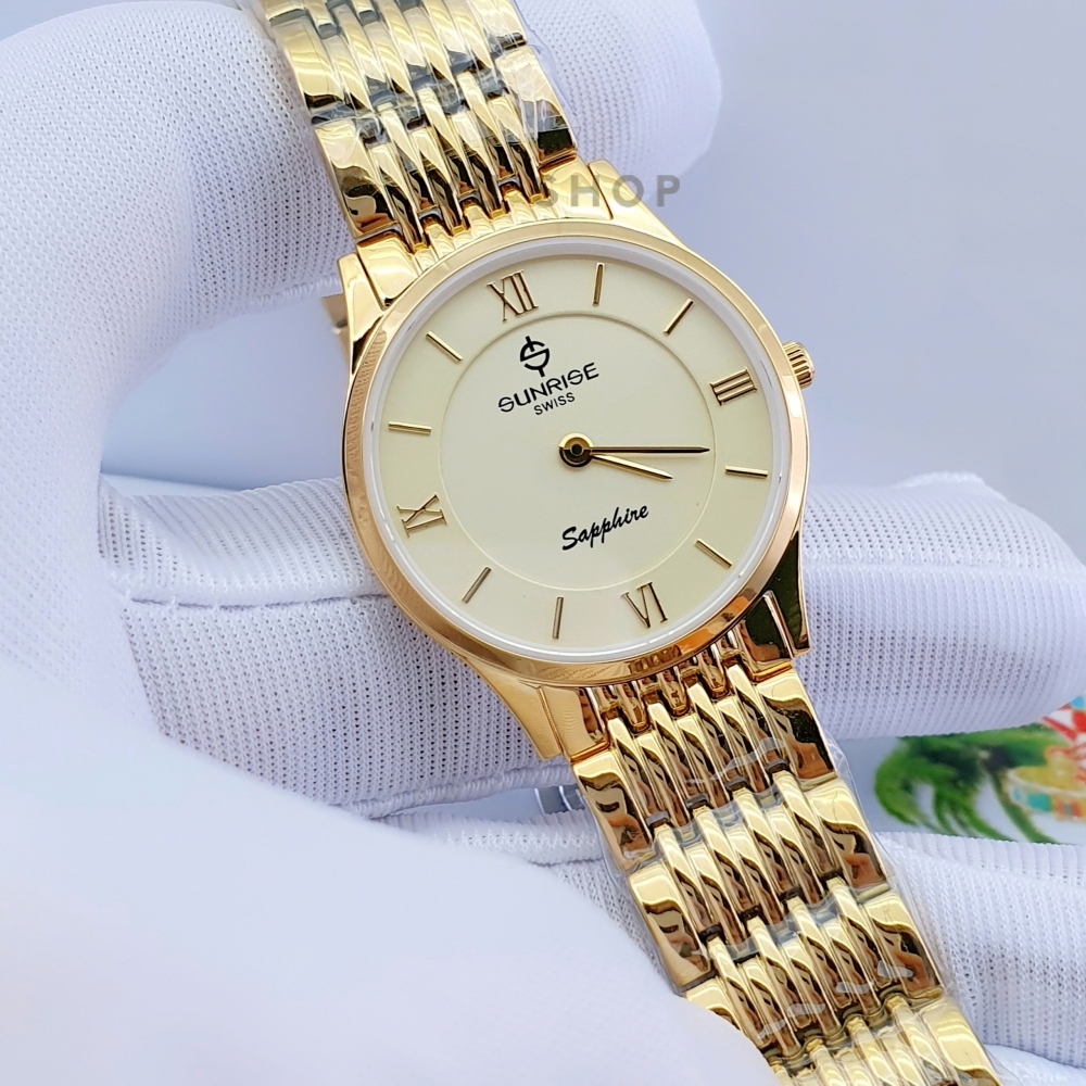 [HCM]Đồng hồ nữ SUNRISE DL736SWC Chính hãng