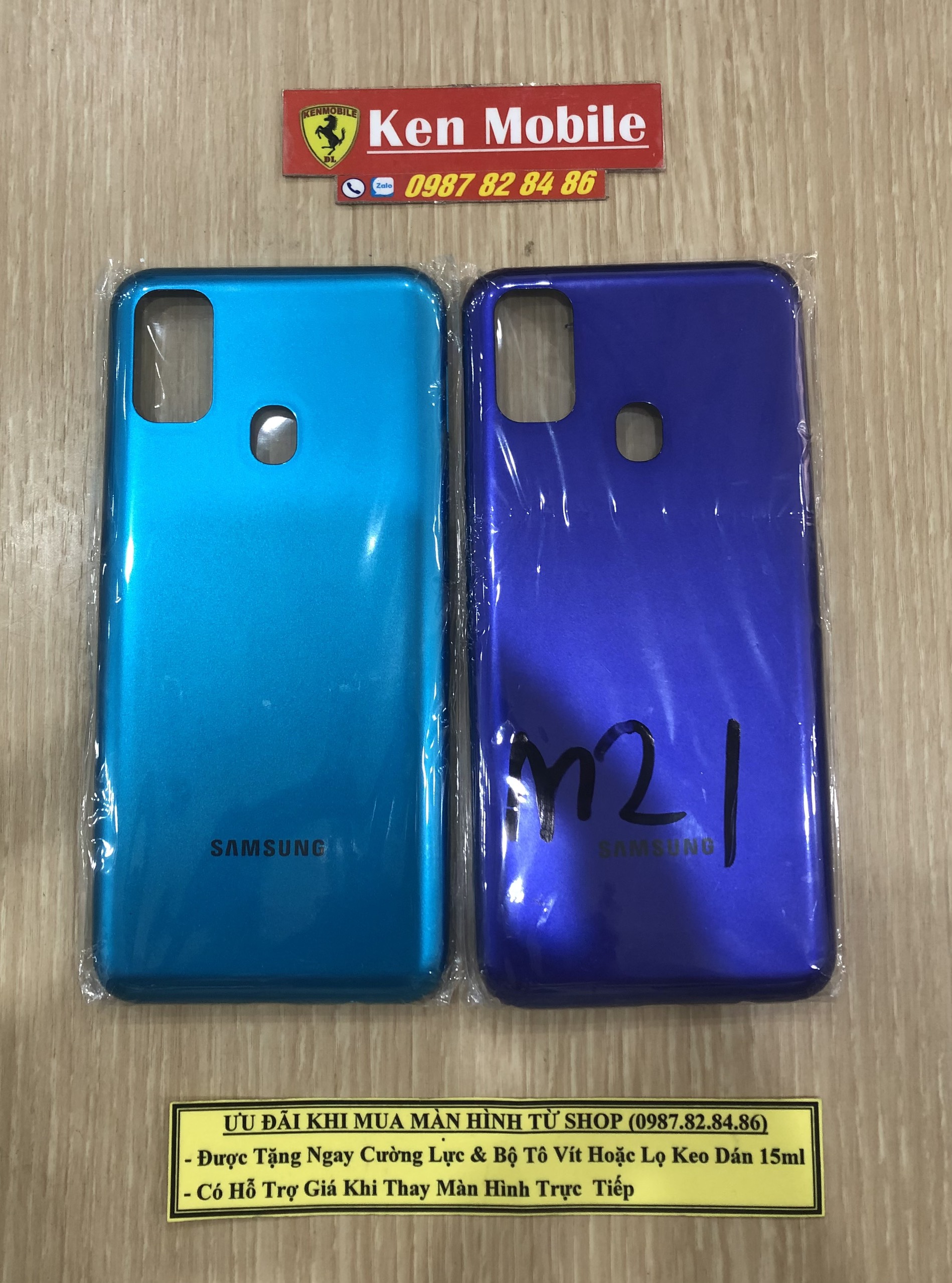 Vỏ lưng thay thế cho samsung galaxy m21, loại 1
