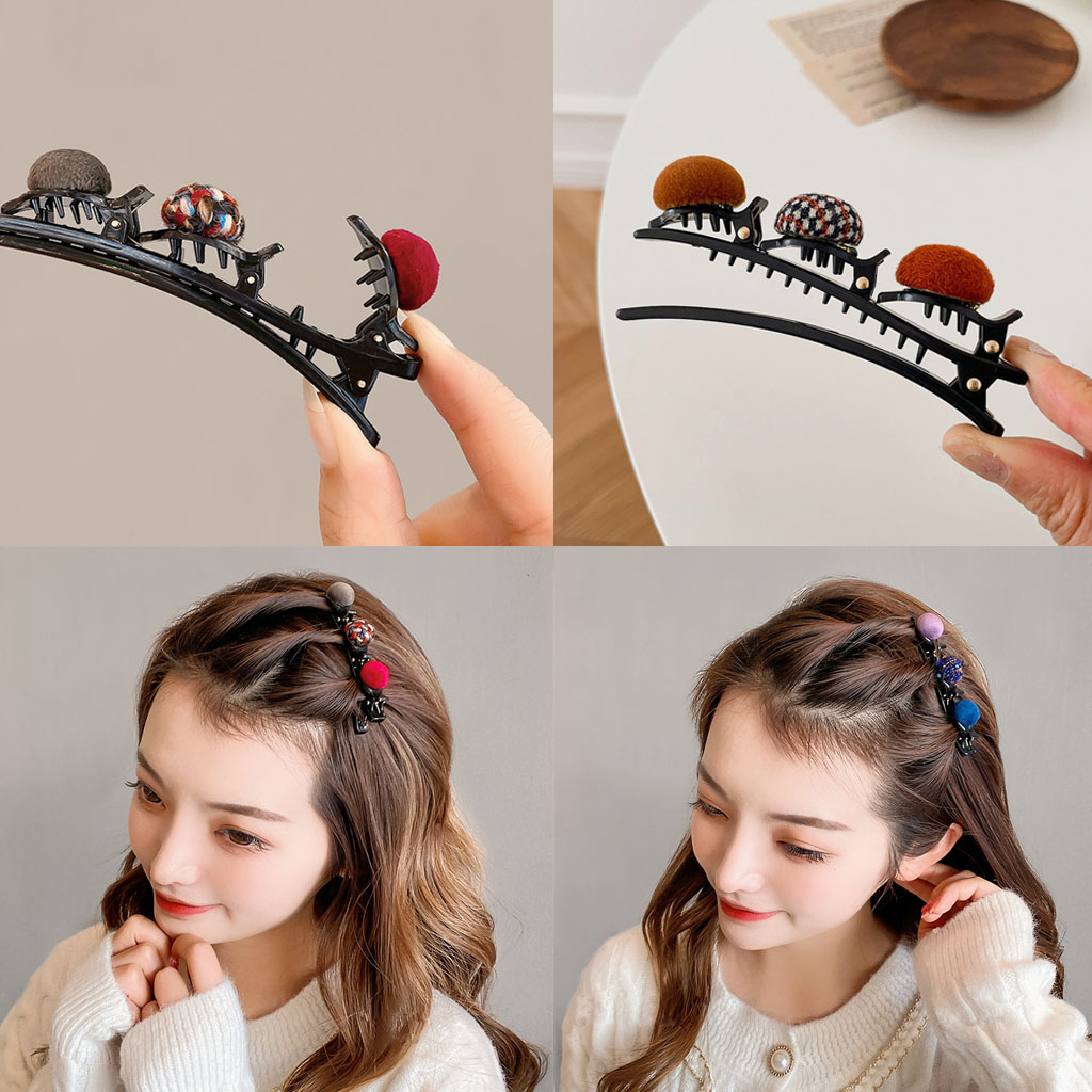 Kẹp tóc dài mỏ vịt phong cách KT38